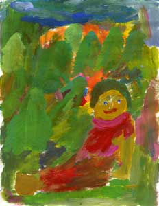 Painting by Esa