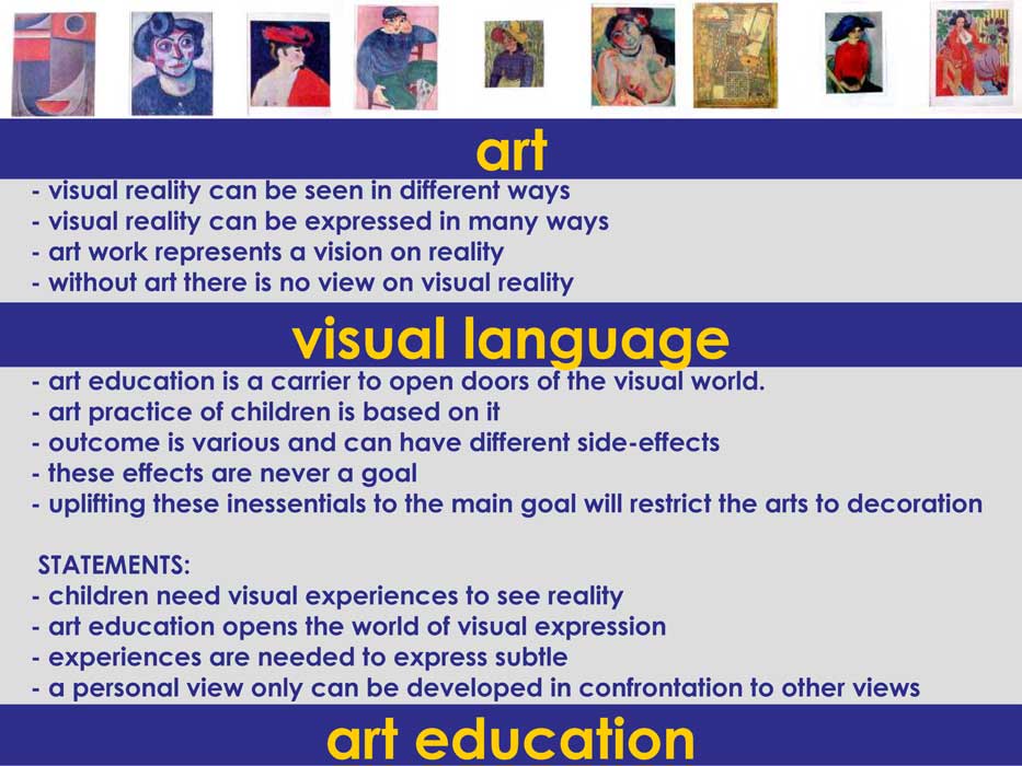 visual reality can be seen in different ways
