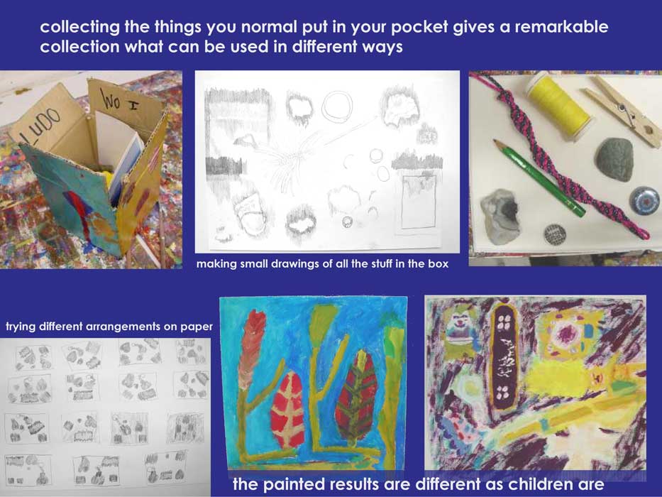 collecting the things you normal put in your gives a remarkable collection what can be used in different ways