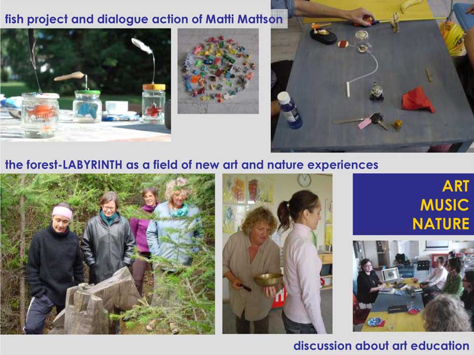 fish project and dialogue by the artist Matti Mattson