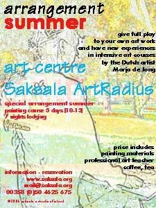Summer arrangement for special experiences in the country side of Finland.